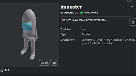 Roblox Among Us Imposter - YouTube