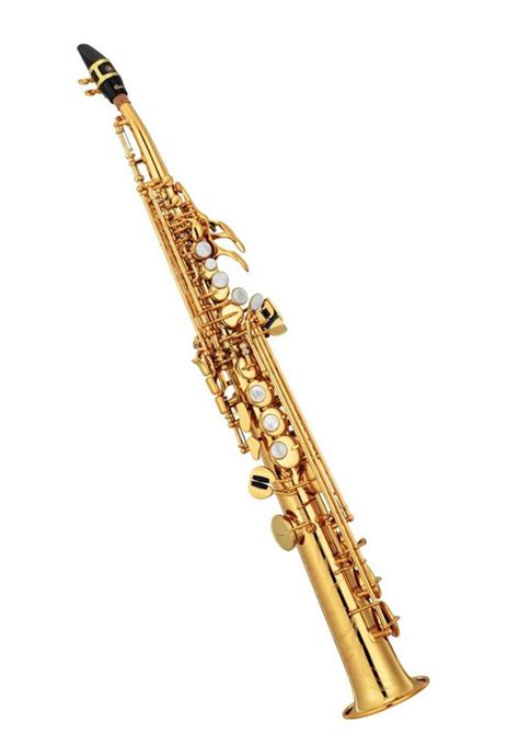 Yamaha Custom Yss 82zr Curved Neck Soprano Saxophone Gold Lacquere