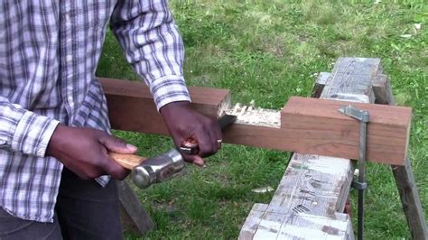 You can use the leftover source rock if there is a slab that is thick enough and wide enough to rub the axe head against it. Chisel Knife from Garrett Wade - YouTube