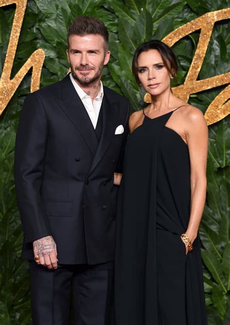 Victoria beckham and david beckham took their little living doll harper out for some lunch in notting hill just before meeting with the prime minister in downing street on friday. David and Victoria Beckham British Fashion Awards 2018 ...