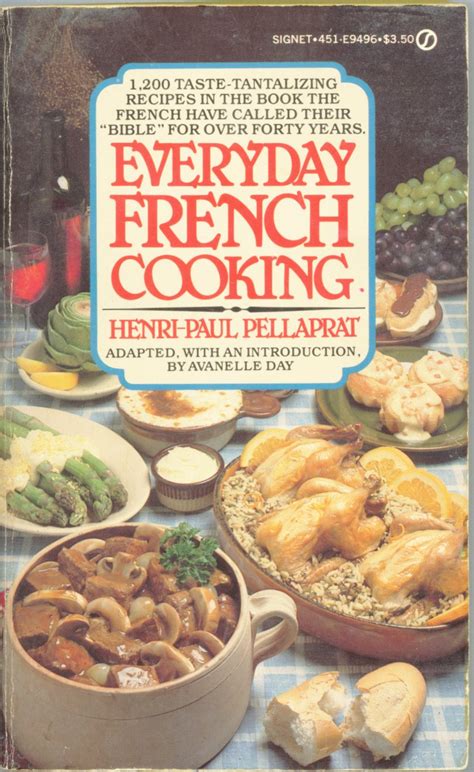 Everyday French Cooking By Pellapra Henri Paul