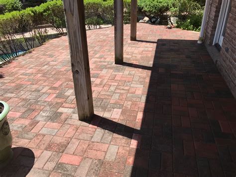 Custom Stoneworks And Design Inc 4x8 Traditional Paver Patio Under A