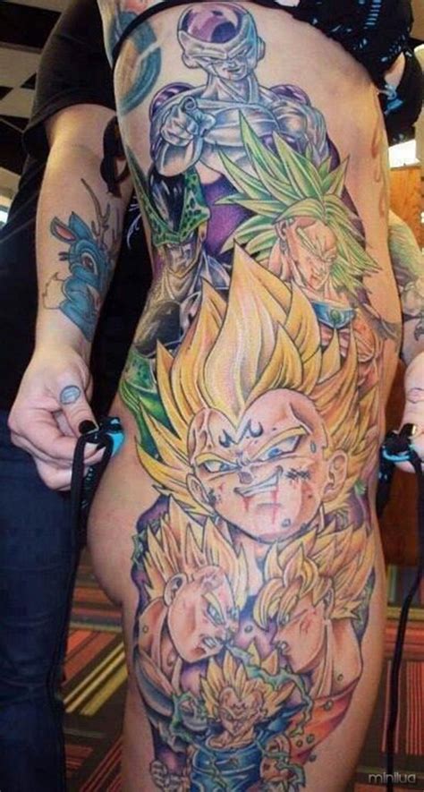 The fact is, i go into every conflict for the battle, what's on my mind is beating down the strongest to get stronger. Incríveis tatuagens inspiradas em Dragon Ball - Minilua