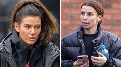 Wags At War Coleen Rooney And Rebekah Vardy Spat Divides Their Famous