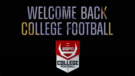 espn networks dynamic early season college football schedule unrivaled slate of the biggest