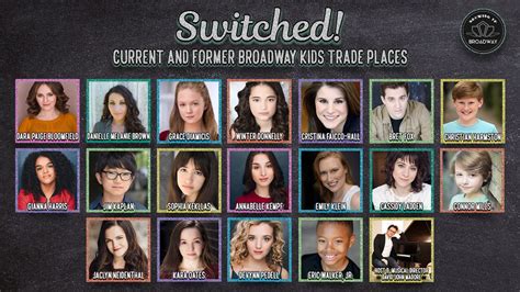 Switched Current And Former Broadway Kids Trade Places 54 Below