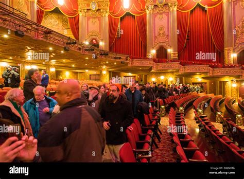 Kings Theatre Tour In Brooklyn New York City Stock Photo Alamy