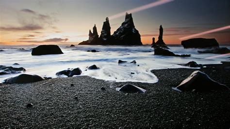 Search free 4k wallpapers on zedge and personalize your phone to suit you. Black Rocks In Beach 4K HD MacBook Wallpapers | HD ...