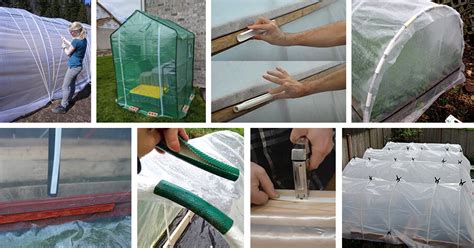 10 Ways To Attach Plastic To A Greenhouse