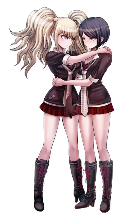 Junko might actually be the most talented among them, and that might partly be what makes her so scary. Danganronpa - Junko and Mukuro render by Fashion-Neko21 on ...