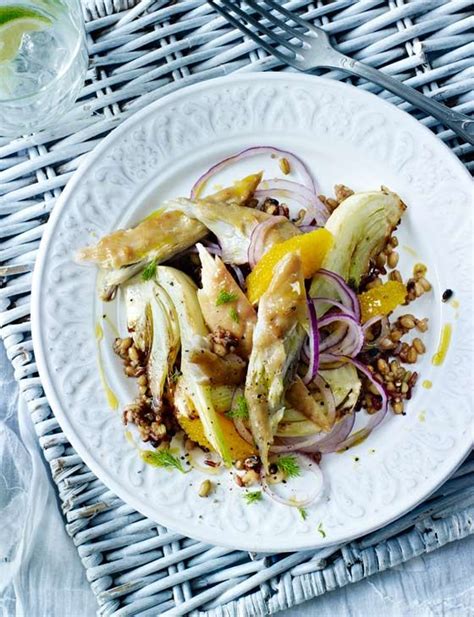 Smoked Mackerel Fennel And Orange Quinoa Only 20 Minutes To Make