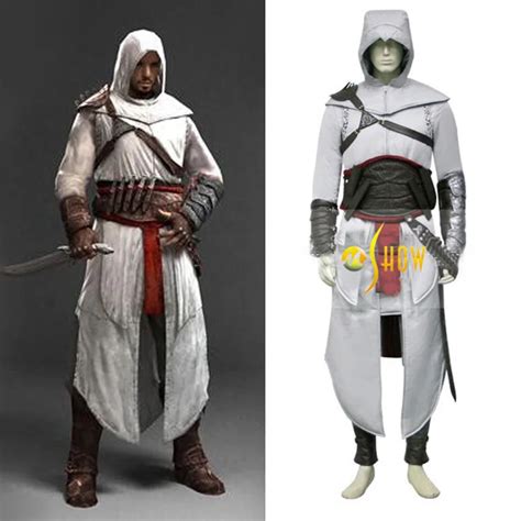 Video Game Assassin Creed Altair Cosplay Costume Men Halloween Costumes