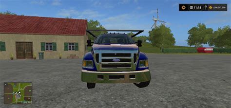 Ford 650 Work Truck V10 Final Edit Fs17 Farming Simulator 17 Mod