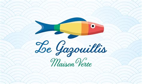 Le Gazouillis Maison Verte Logo Identité Graphique Affiche