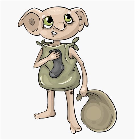 Dobby Is Free By Harry Potter Dobby Cartoon Free Transparent