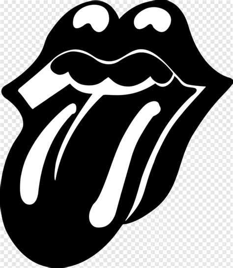 Rolling Stone Logo Rolling Stones Logo Black And White Transparent