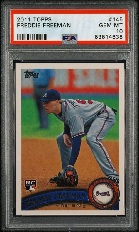 Auction Prices Realized Baseball Cards 2011 Topps Freddie Freeman Summary