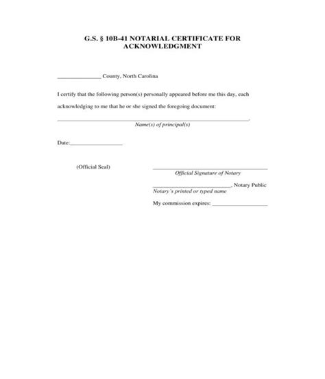 Nj Notary Acknowledgment 2017 2021 Fill And Sign Printable Template Images