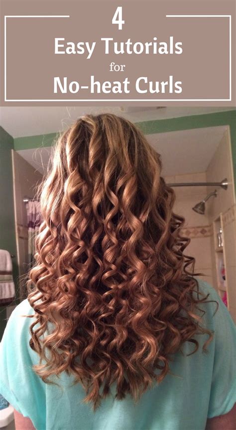 Brief Guide On How To Style Hair Without Heat Curls No Heat