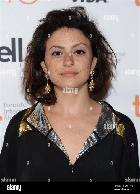 Alia Shawkat Attends A Premiere For Into The Forest On Day Of The Toronto International Film