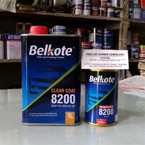 Jual Clear Belkote Gloss Di Lapak Toko Cat Sumber Cemerlang