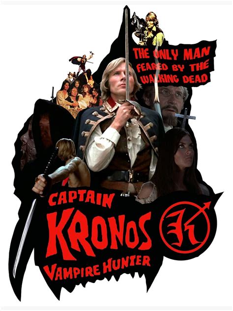 Captain Kronos Vampire Hunter Poster By Actualliam Redbubble