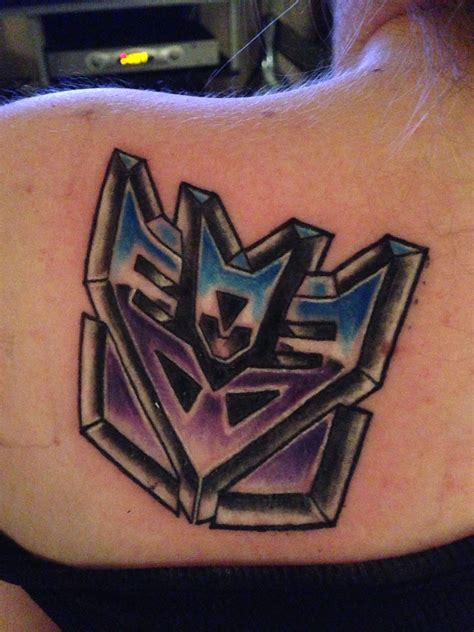We'll also look at how to design different. My own Megatron tattoo (Decepticon symbol from ...