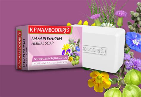 K P Namboodiri S Dasapushpam Herbal Soap