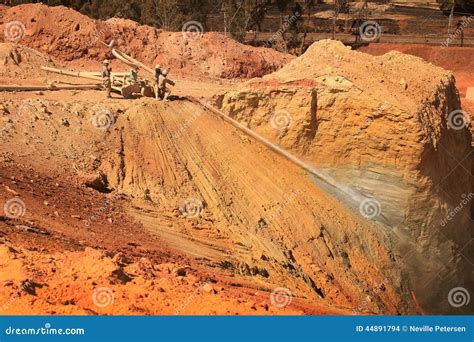 Gold Recovery Mine Dump editorial stock image. Image of high - 44891794