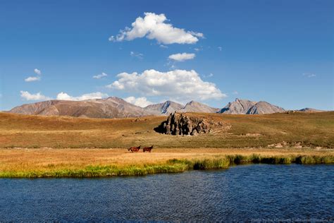 Beautiful Mountain Scenery Of Dzungaria · Kazakhstan