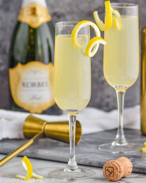 French 75 Shake Drink Repeat