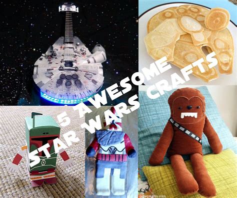 5 Awesome Star Wars Projects That You Can Make At Home Crafts Diy