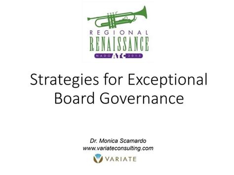 Strategies For Exceptional Board Governance Ppt