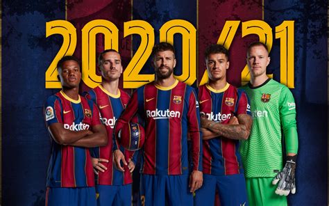 Fc Barcelona Officially Unveils 2021 Jersey Vlrengbr