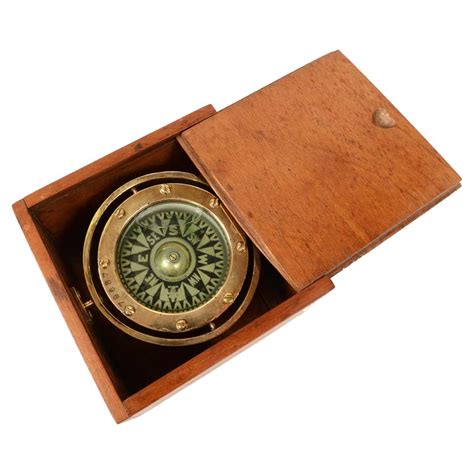 Antiques Compasses 28 For Sale On 1stdibs Antique Pocket Compass