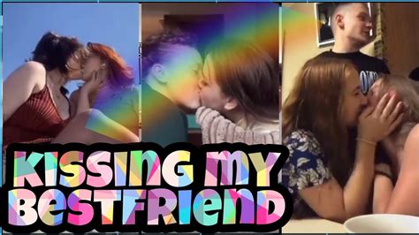 Kissing My Best Friend Lesbian Edition Wlw 5 Gay Tiktok Compilation Youtube