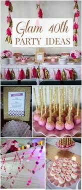 Pin By Shondalyn Cottingham On Party Ideas 40th Birthday 40th Party