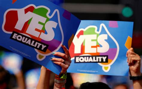 Australians Decisively Vote Yes To Same Sex Marriage News Zee News