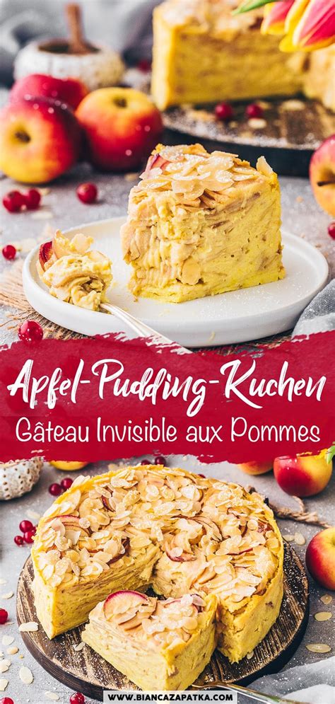 Apfelkuchen Ohne Boden Schneller Apfel Pudding Kuchen Vegan Bianca Zapatka Rezepte