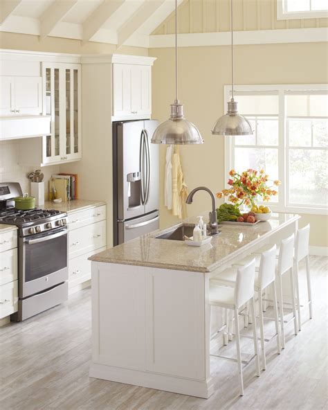 Beige Kitchen Kitchen Tops White Kitchen Cabinets Kitchen
