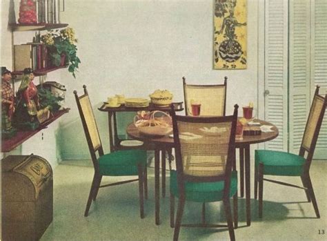 Pin By Sue Rutherford On Mid Century Dining Areas Mid Century Decor