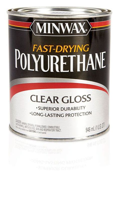 Minwax Indoor Clear Gloss Fast Drying Polyurethane 1 Qt Stine Home