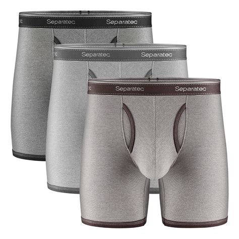 Buy Separatec Men S Dual Pouch Underwear Comfort Soft Premium Cotton