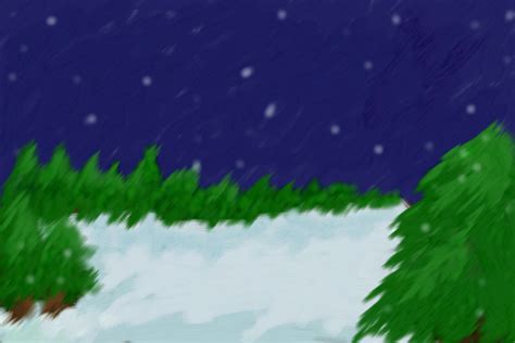 Tundra ← A Landscape Speedpaint Drawing By Titusxarts Queeky Draw