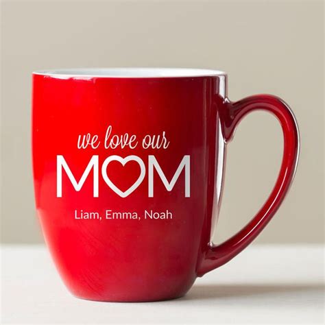 Etsy Personalized Mom Coffee Mug Large Engraved Mom Mug Personalized T For Mom Mom Coffee