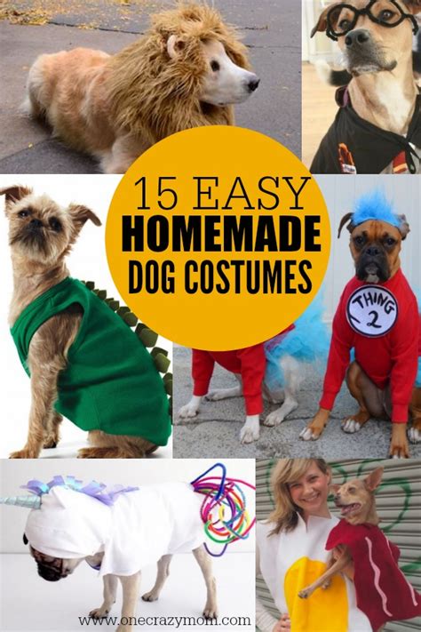 How To Make Dog Costumes For Halloween Homemade Sengers Blog