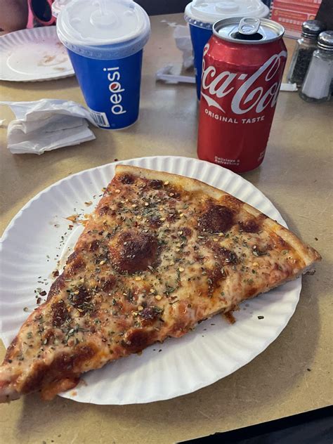 Pizza Garden - Flushing, Queens NY - Slice and a Coke. : r/Pizza