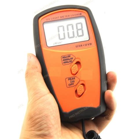 UV340B Pocket UV Light Meter Luxmeter UVA UVB Measure Tester - Free ...