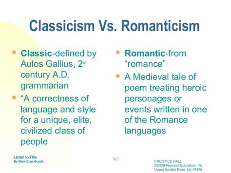 Neoclassicism Vs Romanticism Art