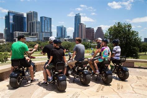 Taking In The Austin Skyline Picture Of Your Biker Gang Austin
